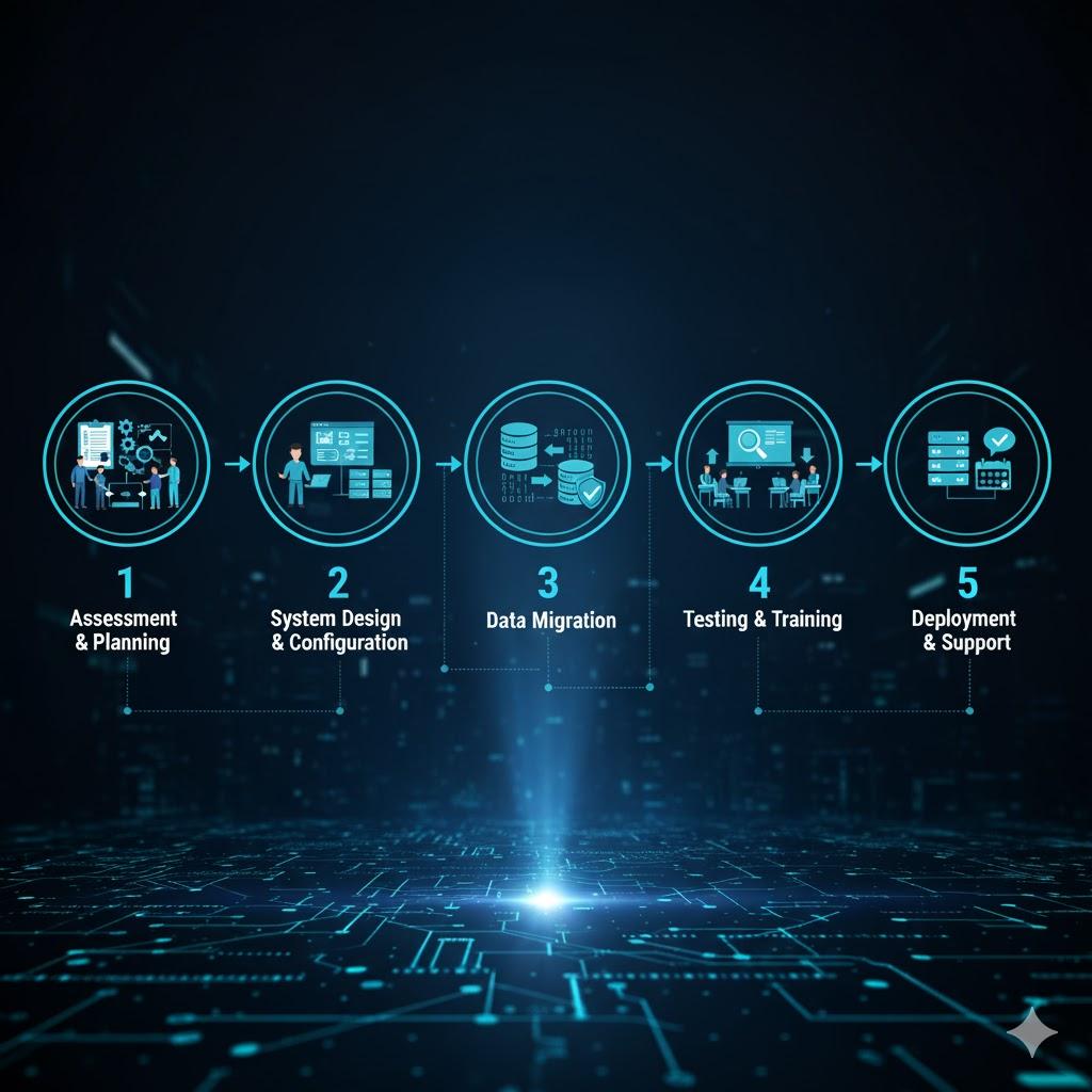Implementation Process of ERP