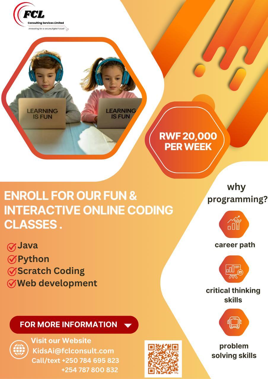 Kids Tech Training Poster - 2025 Bootcamp